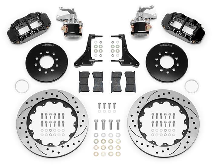 Wilwood Forged Narrow Superlite 4R-MC4 Big Brake Rear Parking Brake Kits 140-15348-D
