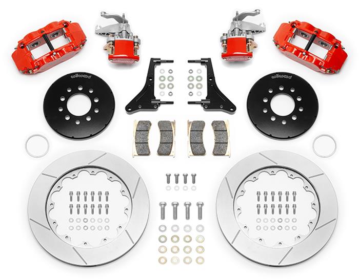 Wilwood Forged Narrow Superlite 4R-MC4 Big Brake Rear Parking Brake Kits 140-15348-R
