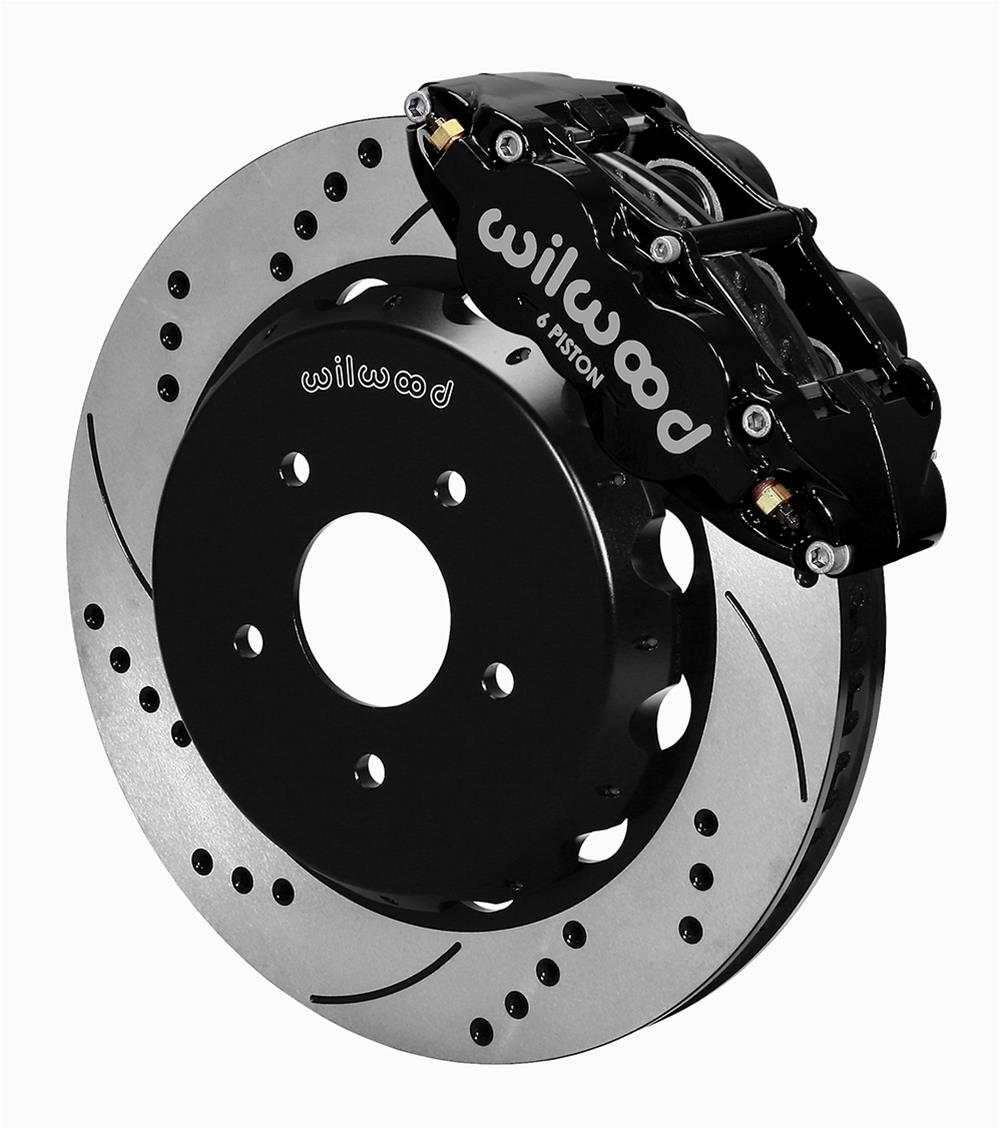 Wilwood Forged Narrow Superlite 6R Dust-Seal Big Brake Front Brake Kits 140-15408-D