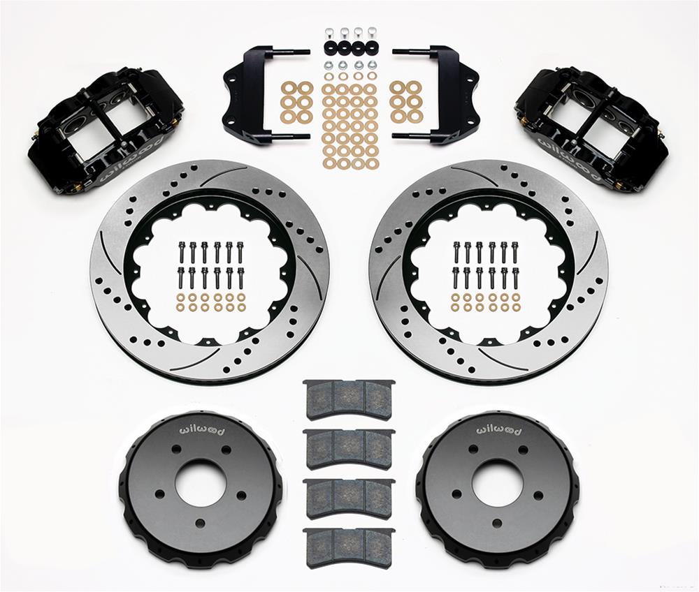 Wilwood Forged Narrow Superlite 6R Dust-Seal Big Brake Front Brake Kits 140-15408-D