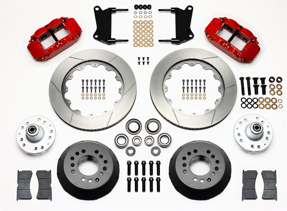 Wilwood Forged Narrow Superlite 6R Big Brake Front Brake Kits 140-15409-R