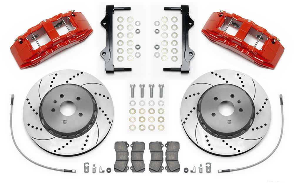 Wilwood SX6R Big Brake Dynamic Front Brake Kits 140-15441-DR