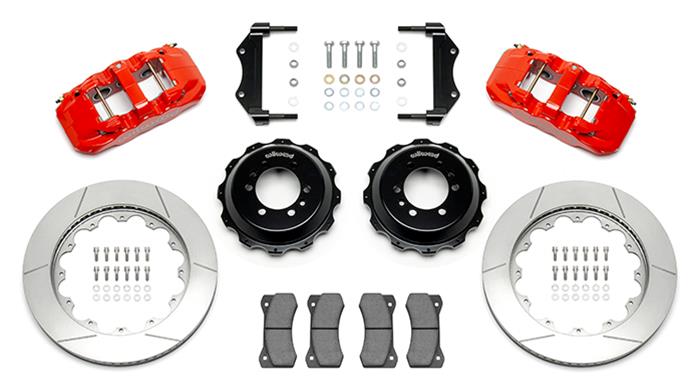 Wilwood AERO6 Big Brake Rear Brake Kits for OE Parking Brakes 140-15498-R