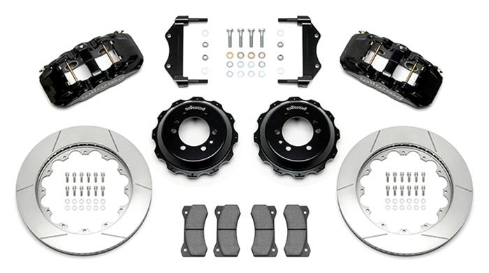 Wilwood AERO6 Big Brake Rear Brake Kits for OE Parking Brakes 140-15498