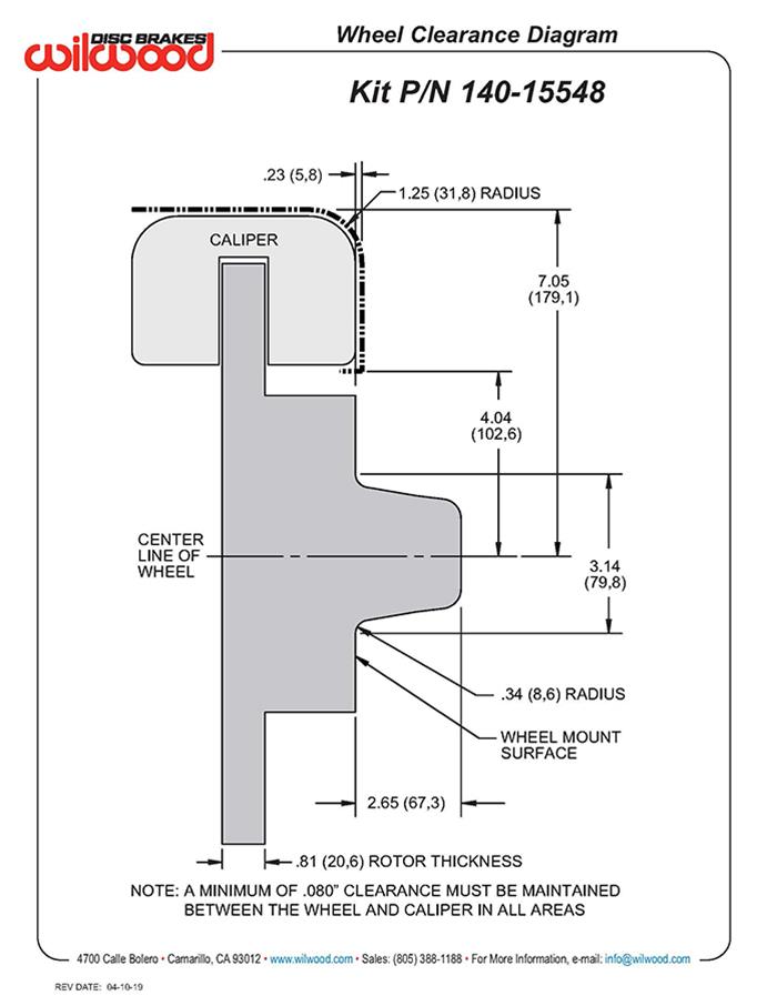 Wilwood Forged Dynalite Big Brake Front Brake Kits 140-15548-D