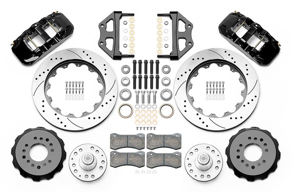 Wilwood AERO6 Big Brake Front Brake Kits 140-15558-D