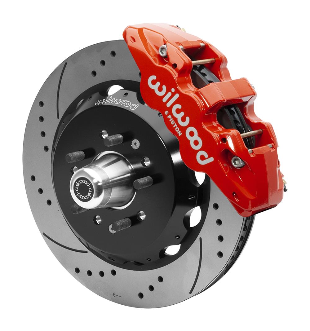 Wilwood AERO6 Big Brake Front Brake Kits 140-15558-DR