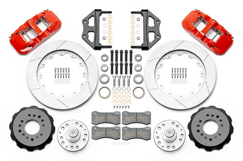 Wilwood AERO6 Big Brake Front Brake Kits 140-15558-R