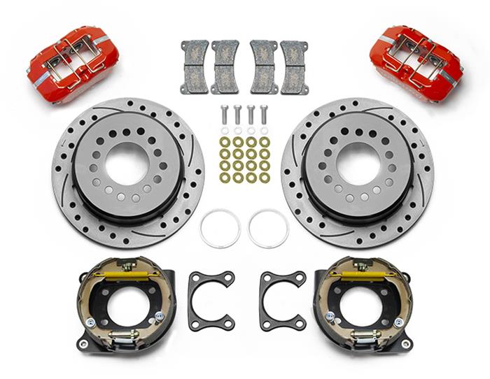 Wilwood Forged DynaPro Low-Profile Dust Seal Rear Parking Brake Kits 140-15601-DR