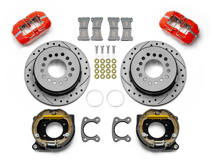 Wilwood Forged DynaPro Low-Profile Dust Seal Rear Parking Brake Kits 140-15603-DR