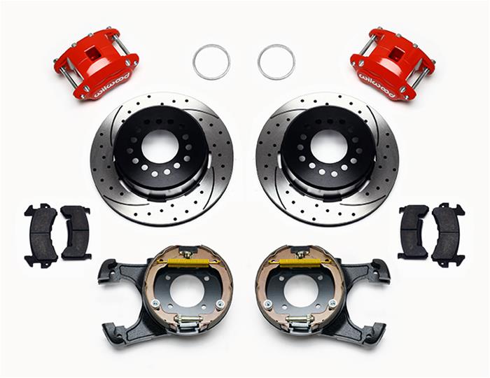 Wilwood D154 Rear Parking Brake Kits 140-15641-DR