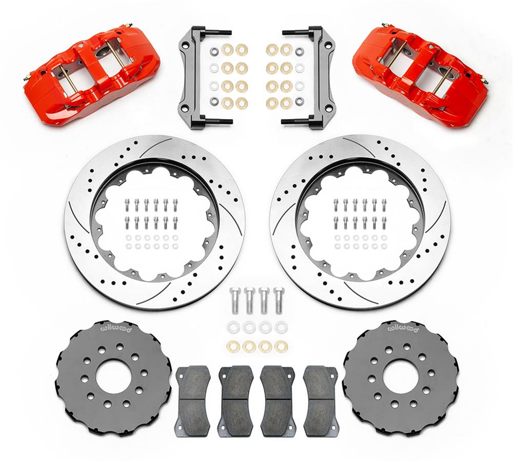Wilwood AERO6 Big Brake Front Brake Kits 140-15705-DR