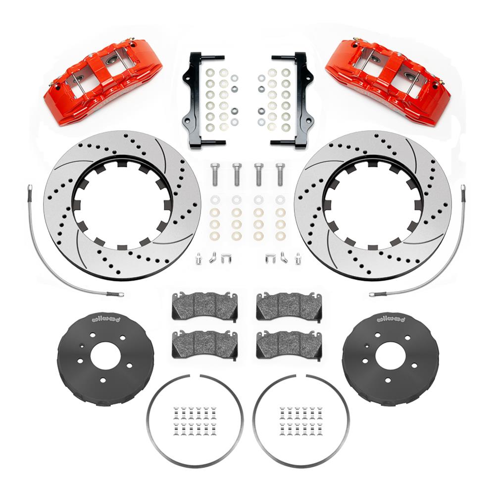 Wilwood SX6R Big Brake Dynamic Front Brake Kits 140-15722-DR