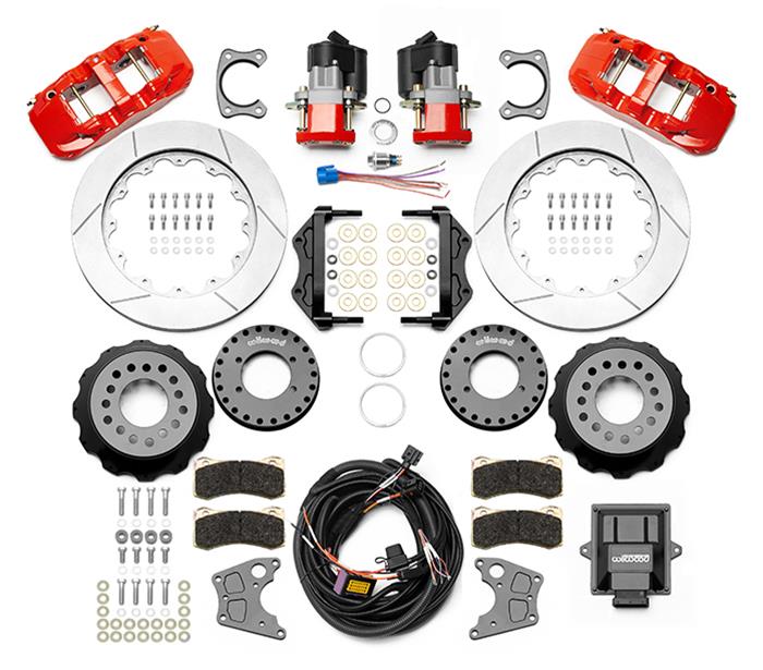 Wilwood AERO4 Rear Electronic Parking Brake Kits 140-15846-R