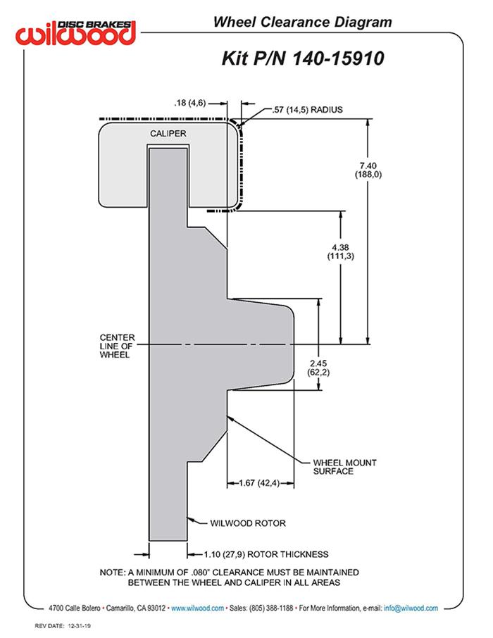 Wilwood Forged Narrow Superlite 6R Big Brake Front Brake Kits 140-15910