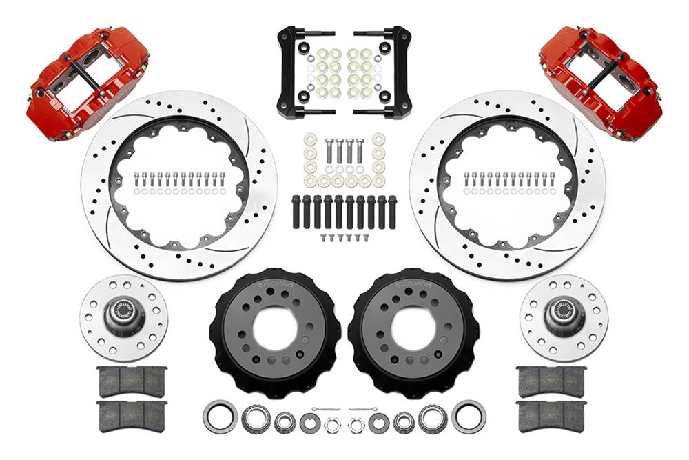 Wilwood Forged Narrow Superlite 6R Big Brake Front Brake Kits 140-15911-DR