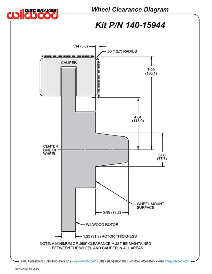 Wilwood Forged Narrow Superlite 6R Big Brake Front Brake Kits 140-15944