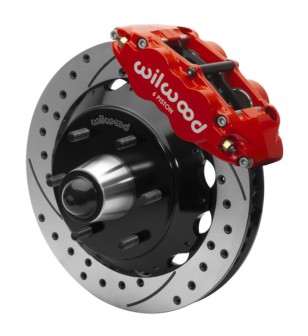 Wilwood Forged Narrow Superlite 6R Big Brake Front Brake Kits 140-15945-DR