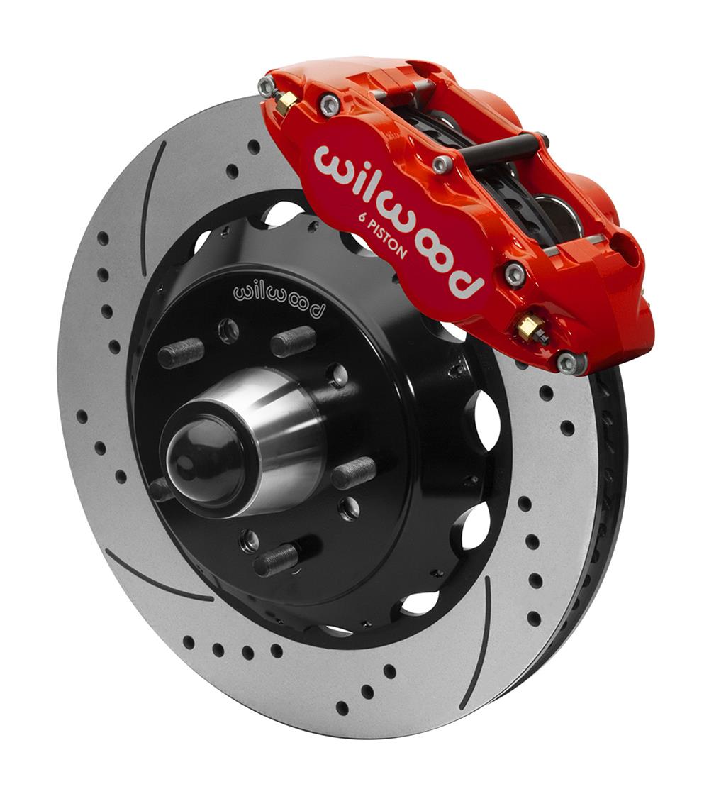 Wilwood Forged Narrow Superlite 6R Big Brake Front Brake Kits 140-15950-DR