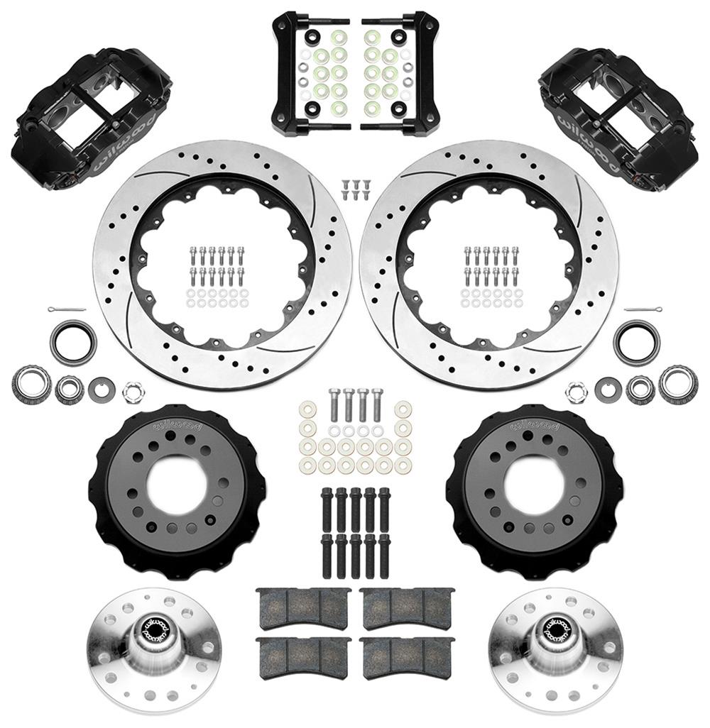 Wilwood Forged Narrow Superlite 6R Big Brake Front Brake Kits 140-15983-D