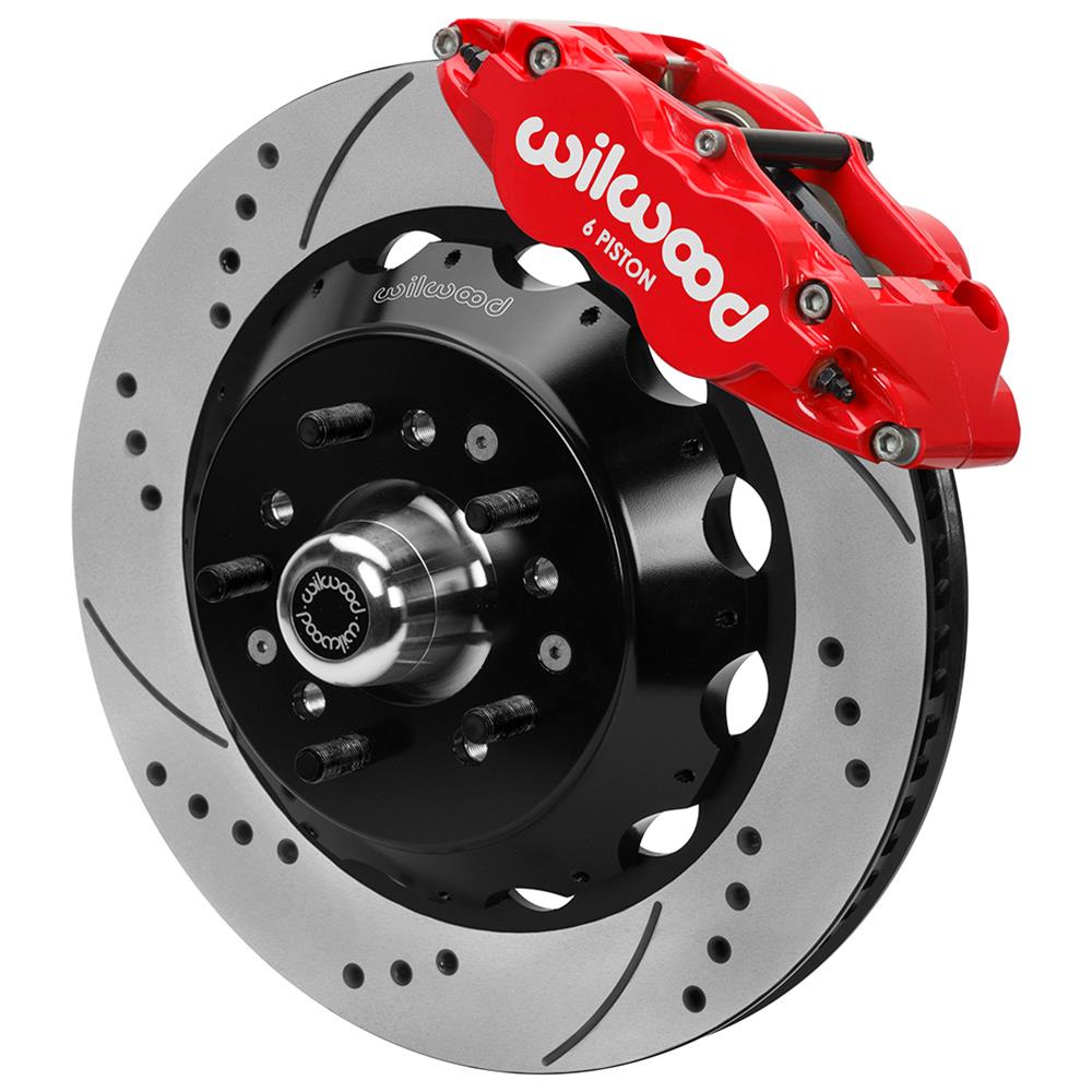 Wilwood Forged Narrow Superlite 6R Big Brake Front Brake Kits 140-15983-DR