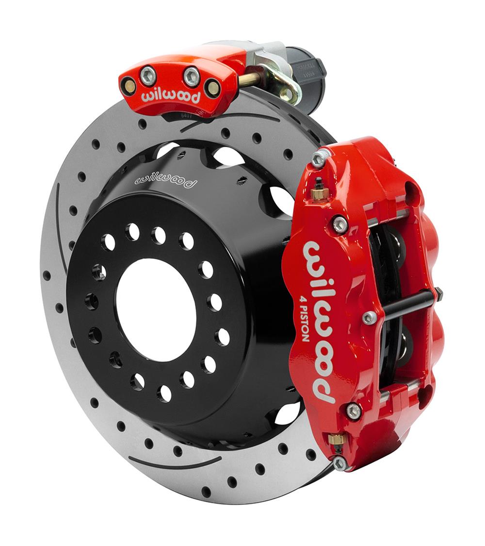 Wilwood Forged Narrow Superlite 4R Big Brake Rear Parking Brake Kits 140-16165-DR