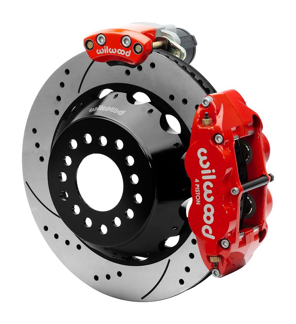 Wilwood Forged Narrow Superlite 4R Big Brake Rear Parking Brake Kits 140-16166-DR