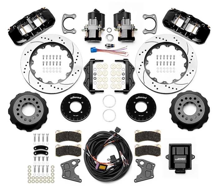 Wilwood AERO4 Rear Electronic Parking Brake Kits 140-16167-D