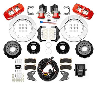 Wilwood AERO4 Rear Electronic Parking Brake Kits 140-16167-R