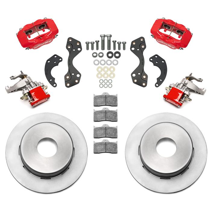 Wilwood Forged Dynalite MC4 Rear Parking Brake Kits 140-16317-R