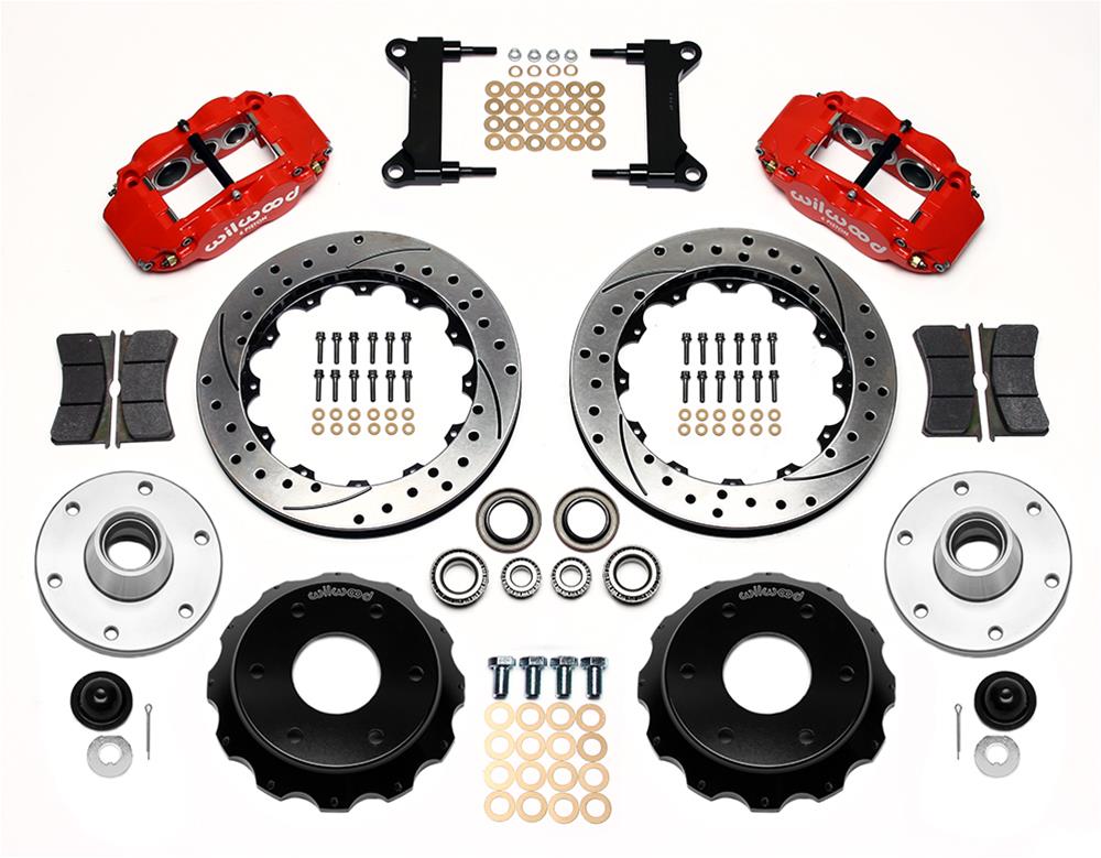 Wilwood Forged Narrow Superlite 6R Big Brake Front Brake Kits 140-16457-DR