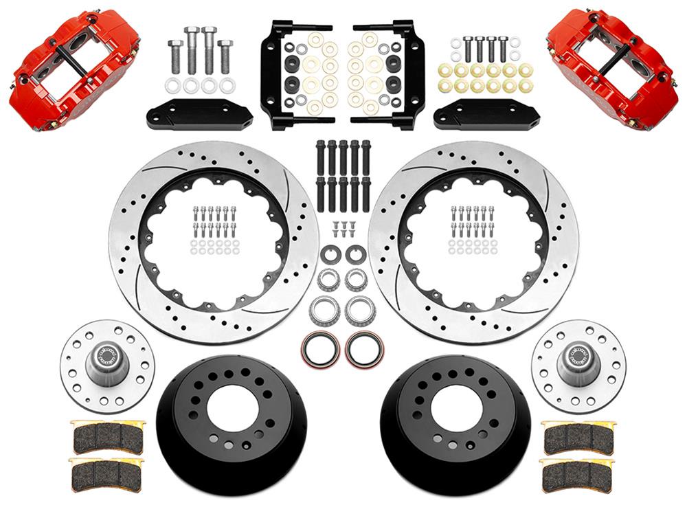 Wilwood Forged Narrow Superlite 6R Big Brake Front Brake Kits 140-16496-DR