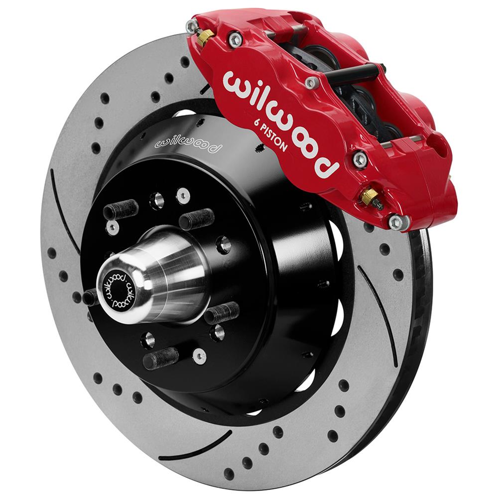 Wilwood Forged Narrow Superlite 6R Big Brake Front Brake Kits 140-16496-DR