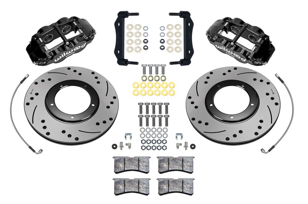 Wilwood Forged Narrow Superlite 4R Big Brake Front Brake Kits 140-16679-D
