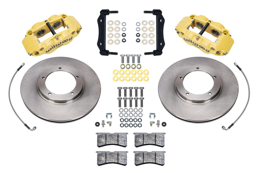 Wilwood Forged Narrow Superlite 4R Big Brake Front Brake Kits 140-16679-Y