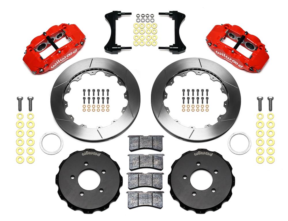Wilwood Forged Narrow Superlite 6R Big Brake Front Brake Kits 140-16847-R
