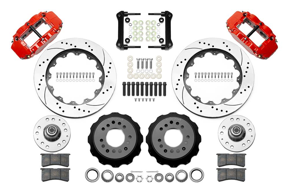 Wilwood Forged Narrow Superlite 6R Big Brake Front Brake Kits 140-16909-DR