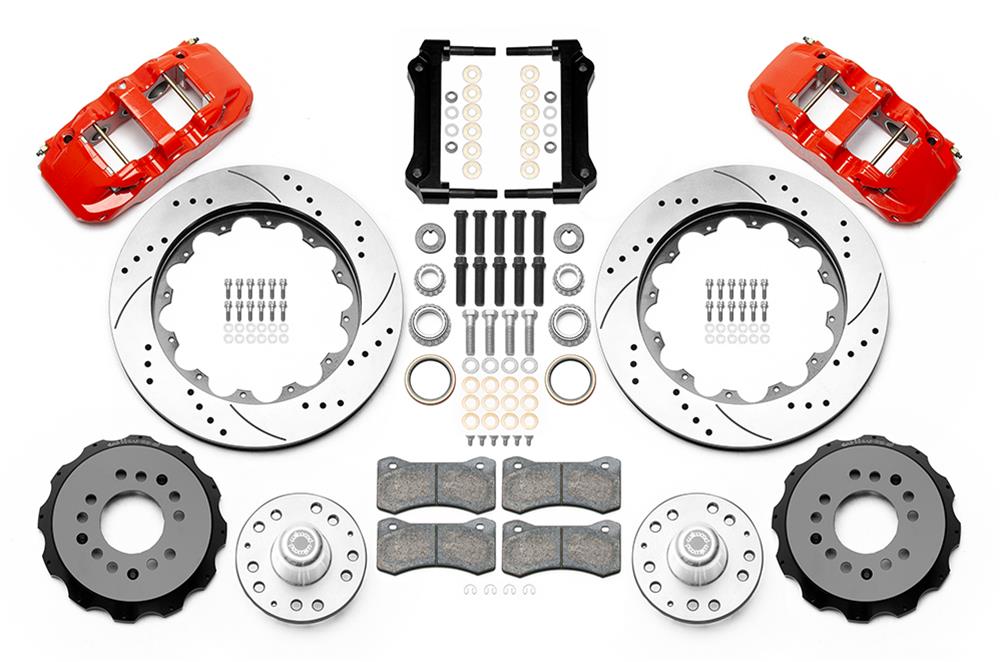 Wilwood AERO6 Big Brake Front Brake Kits 140-16910-DR