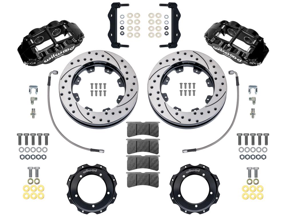 Wilwood Forged Narrow Superlite 4R Big Brake Front Brake Kits 140-16937-D