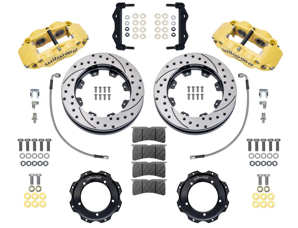 Wilwood Forged Narrow Superlite 4R Big Brake Front Brake Kits 140-16937-DY