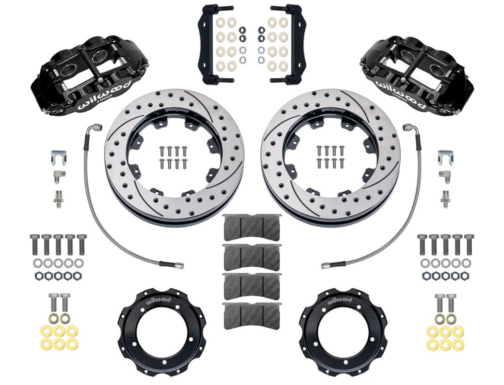 Wilwood Forged Narrow Superlite 4R Big Brake Front Brake Kits 140-16947-D