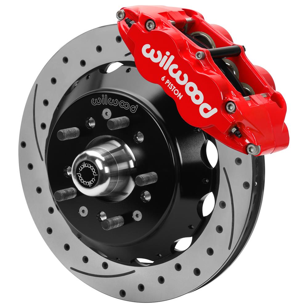 Wilwood Forged Narrow Superlite 6R Big Brake Front Brake Kits 140-17088-DR