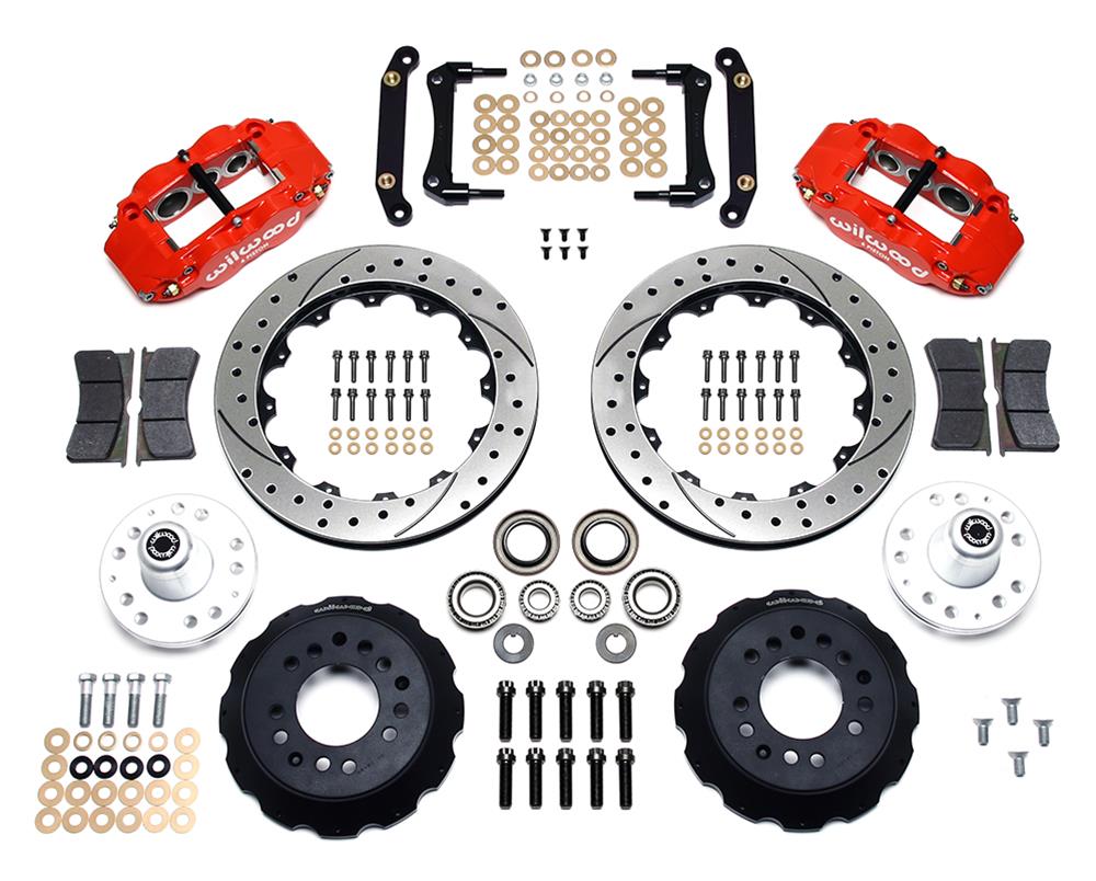 Wilwood Forged Narrow Superlite 6R Big Brake Front Brake Kits 140-17088-R