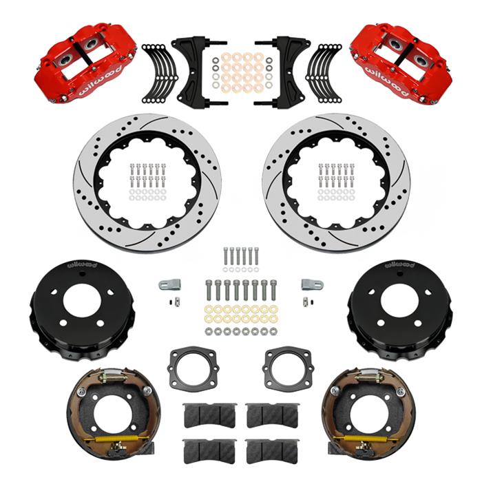 Wilwood Superlite 4R Rear Drum-to-Disc Brake Kits 140-17542-DR
