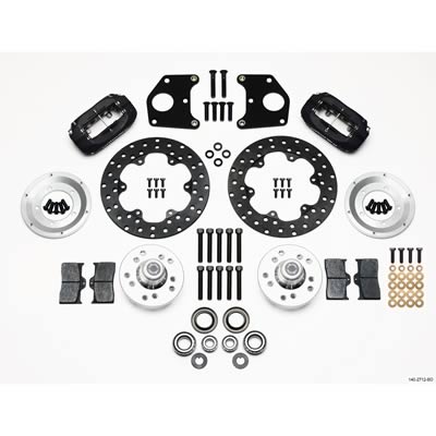 Wilwood Forged Dynalite Front Drag Race Disc Brake Kits 140-2712-BD