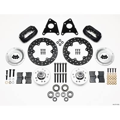 Wilwood Forged Dynalite Front Drag Race Disc Brake Kits 140-2713-BD