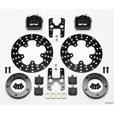 Wilwood Dynalite Single Floater Front Drag Brake Kits 140-3326-D