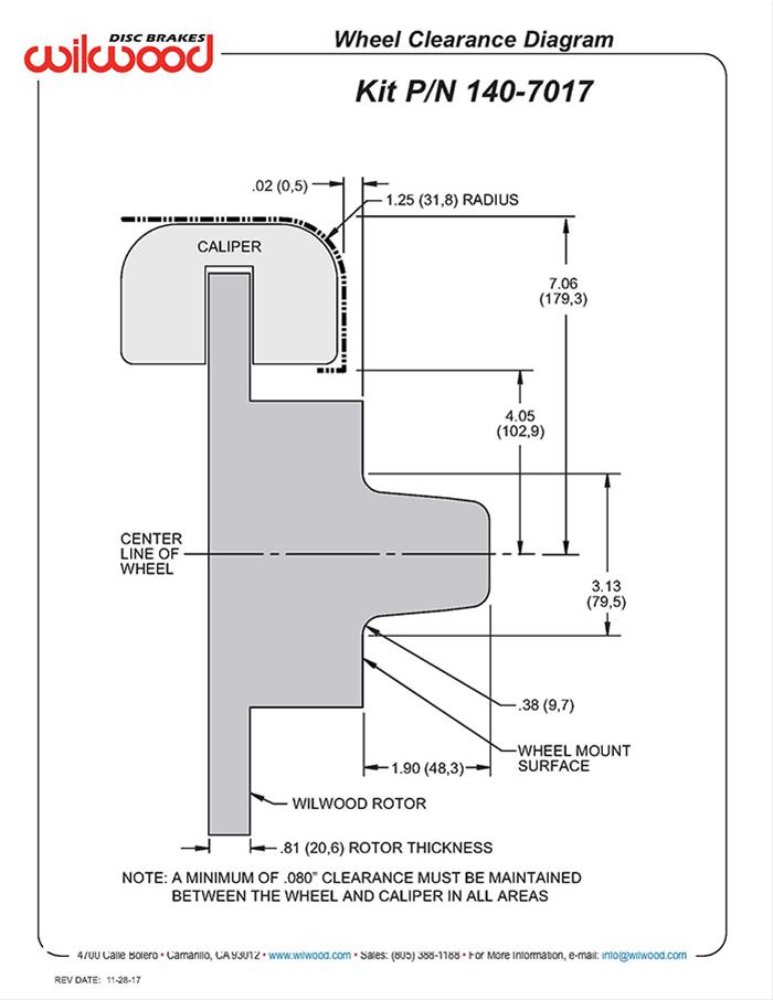 Wilwood Forged Dynalite Big Brake Front Brake Kits 140-7017-BD