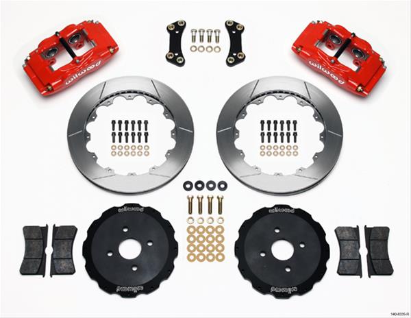 Wilwood Forged Superlite 4 Big Brake Front Disc Brake Kits 140-8335-R