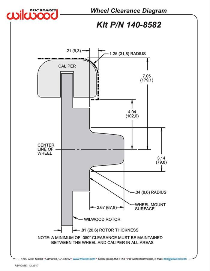 Wilwood Forged Dynalite Big Brake Front Brake Kits 140-8582-D